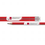 Lackierter Bleistift mit Radiergummi für Protokolle von Sitzungen geeignet von OOEBV Blasmusik by ebets